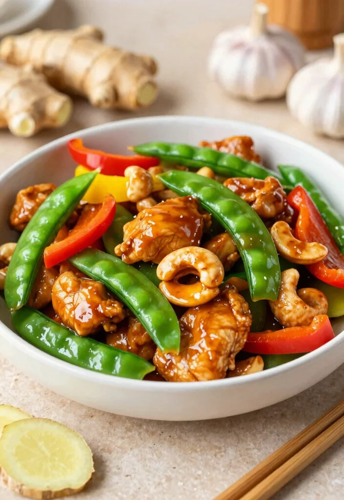 18 Chicken Cashew Stir Fry Recipes With Crunchy Texture - 3. Teriyaki Cashew Chicken Stir Fry 1