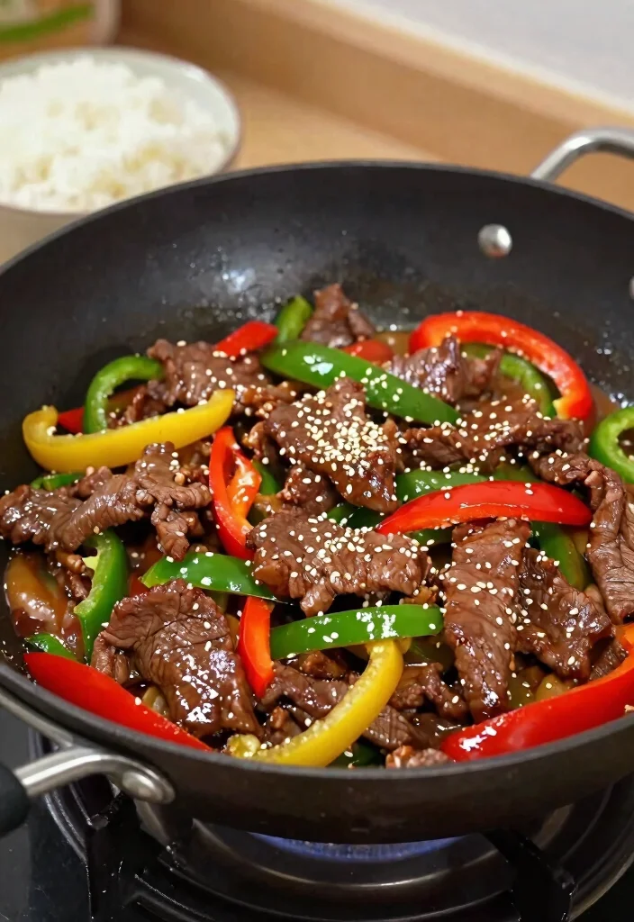 18 Easy Soy Sauce Beef Stir Fry Recipes - 14. Sesame Beef Stir Fry 1