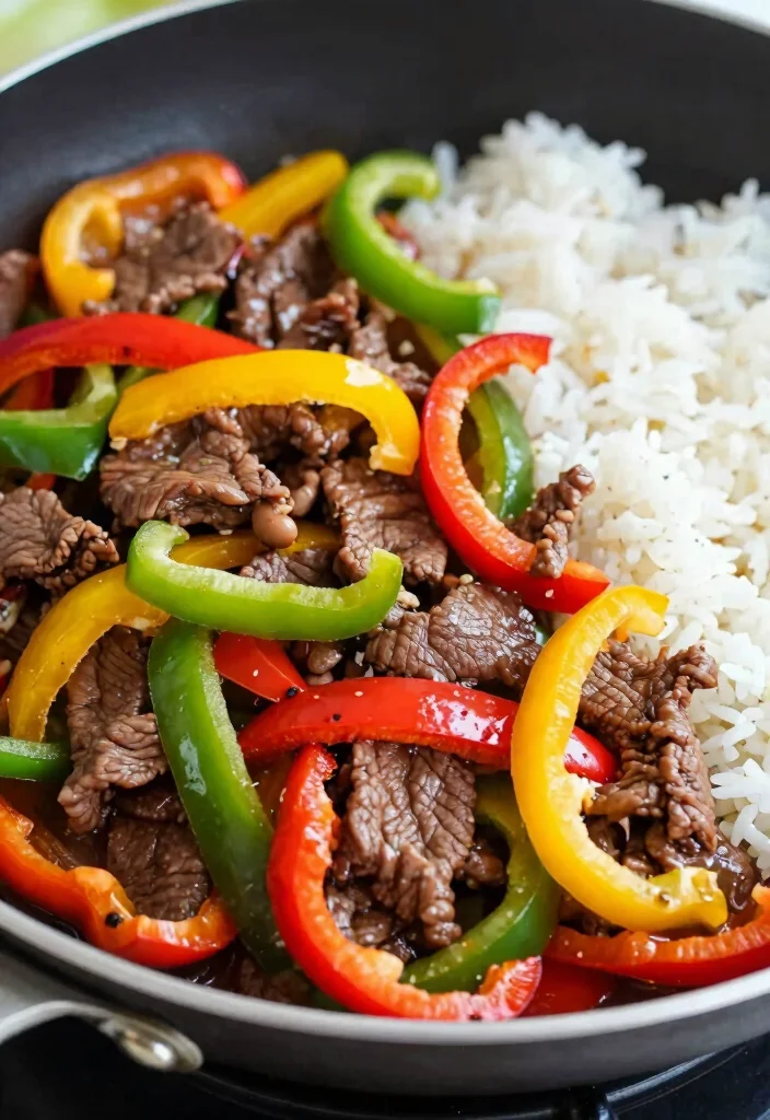 18 Easy Soy Sauce Beef Stir Fry Recipes - 18. Beef with Bell Peppers Stir Fry 1