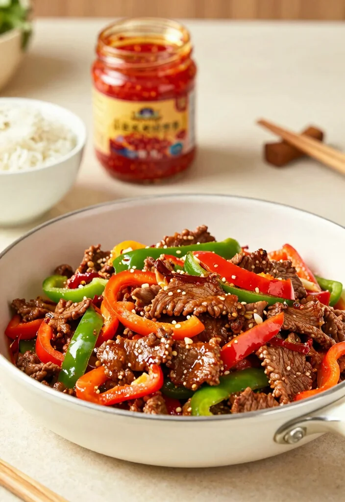 18 Easy Soy Sauce Beef Stir Fry Recipes - 4. Spicy Garlic Beef Stir Fry 1