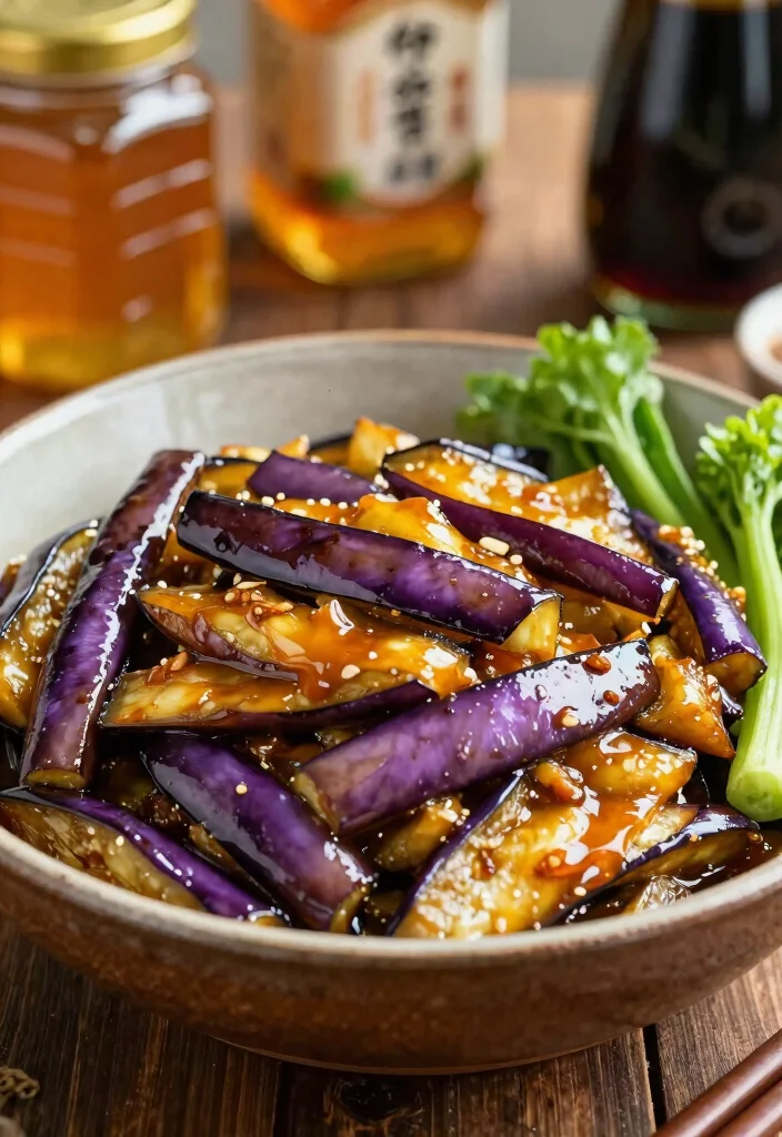 18 Eggplant Stir Fry Recipes That Are Simple And Flavorful - 15. Honey Soy Eggplant Stir Fry 1