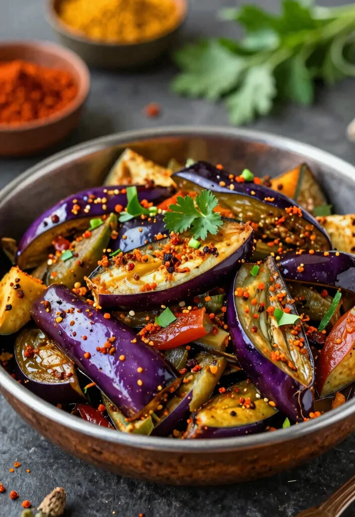 18 Eggplant Stir Fry Recipes That Are Simple And Flavorful - 16. Indian Spiced Eggplant Stir Fry 1