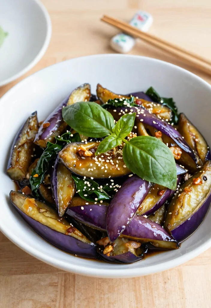 18 Eggplant Stir Fry Recipes That Are Simple And Flavorful - 3. Thai Basil Eggplant Stir Fry 1