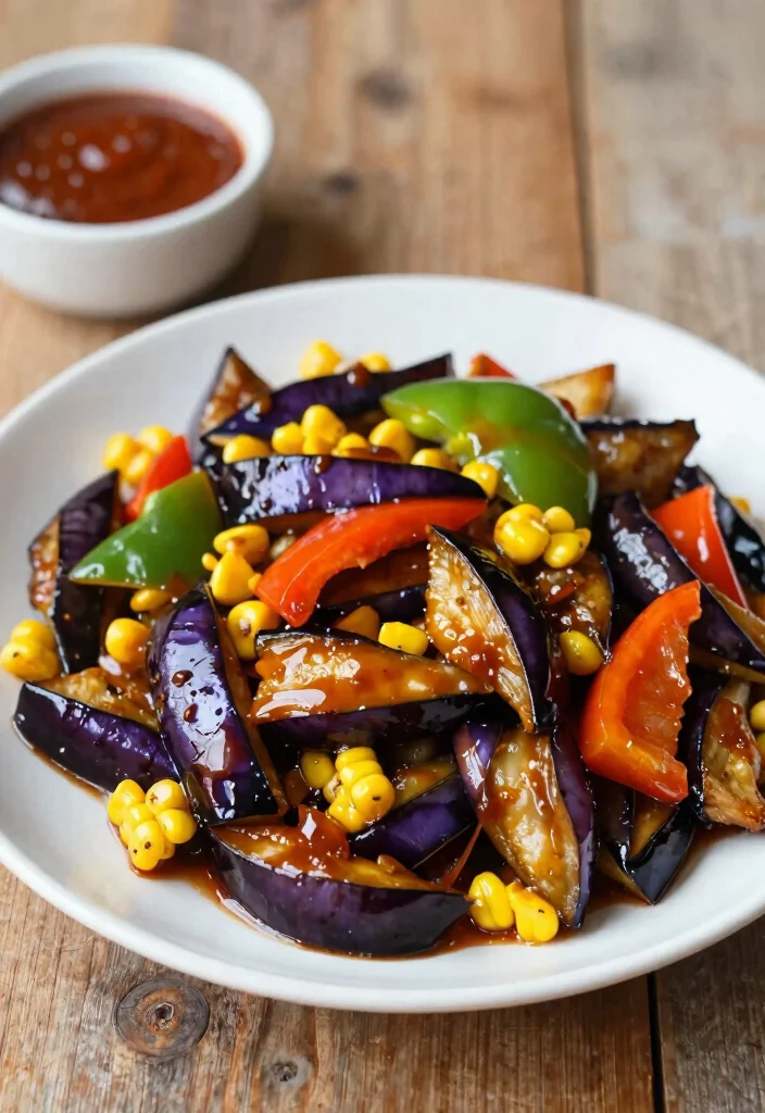 18 Eggplant Stir Fry Recipes That Are Simple And Flavorful - 6. BBQ Eggplant Stir Fry 1