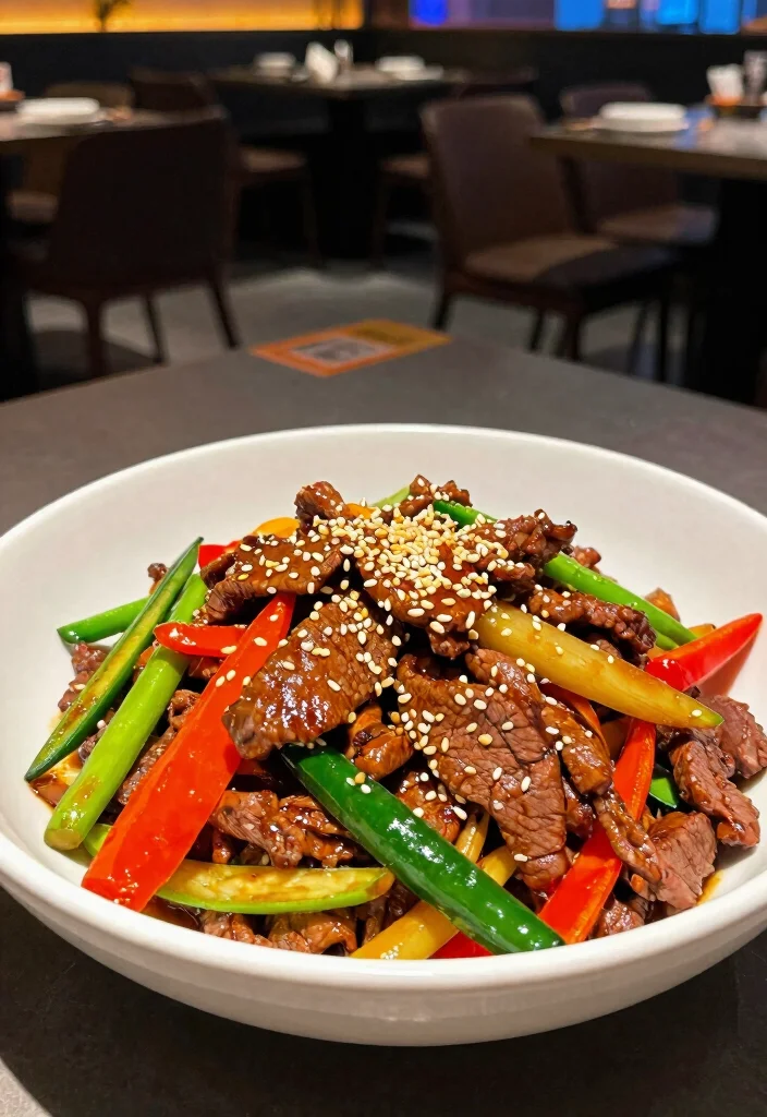 18 Flank Steak Stir Fry Recipes That Stay Tender - 15. Sesame Ginger Flank Steak Stir Fry 1