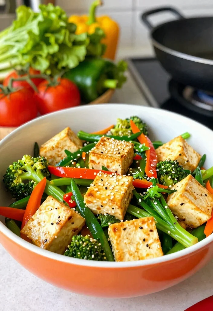 18 Gluten-Free Dairy-Free Meal Prep Recipes for Busy Families - 17. Veggie Stir-Fry with Tofu 1