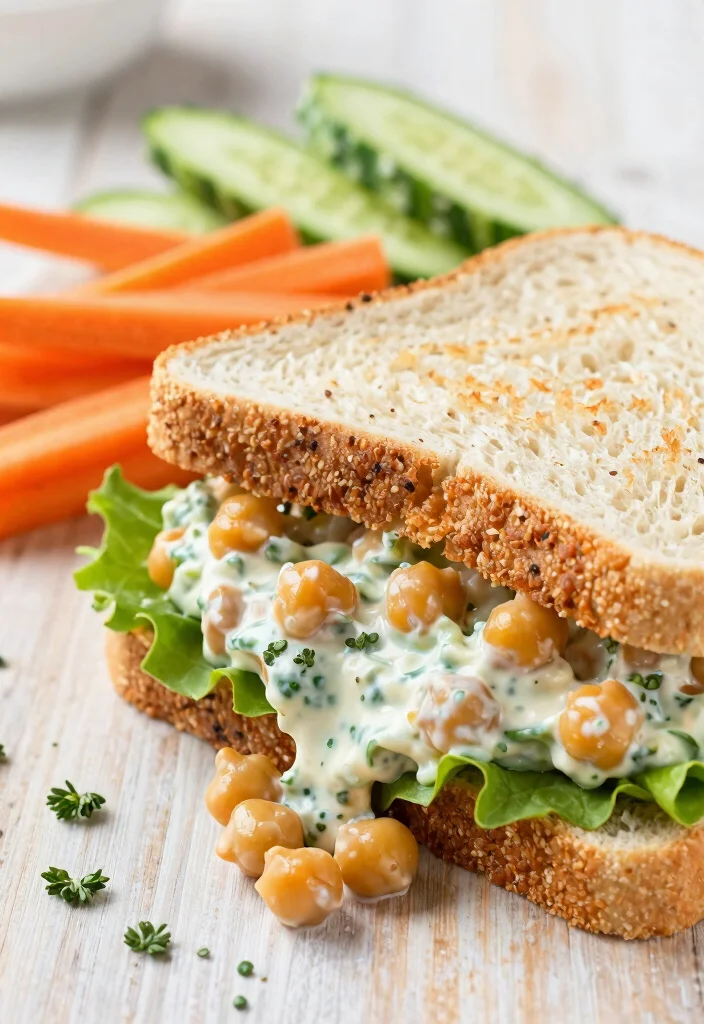 18 Gluten-Free Dairy-Free Meal Prep Recipes for Busy Families - 3. Chickpea Salad Sandwich 1