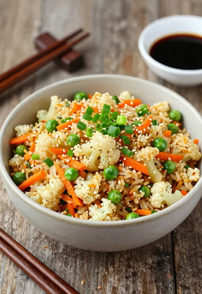 18 Gluten-Free Dairy-Free Meal Prep Recipes for Busy Families - 8. Cauliflower Fried Rice 1