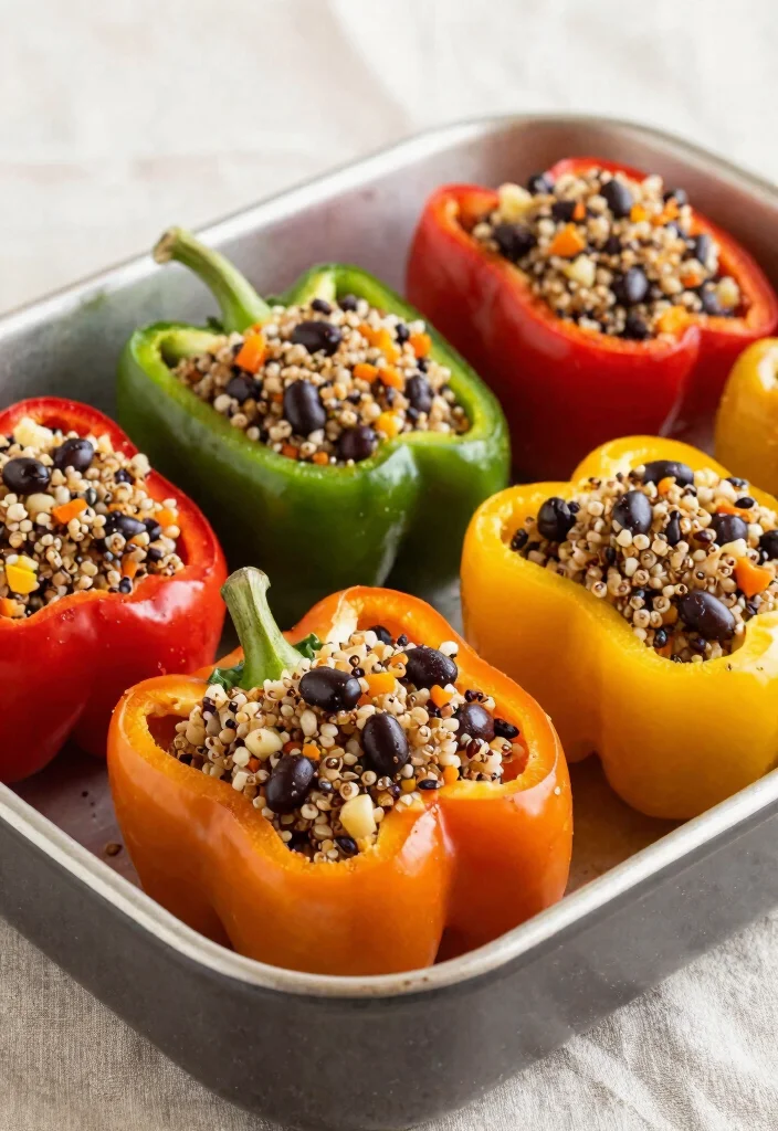 18 Gluten-Free Dairy-Free Meal Prep Recipes for Busy Families - 9. Stuffed Bell Peppers 1