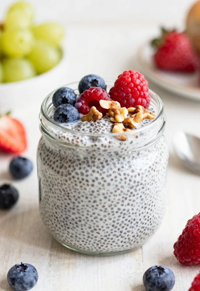 18 Healthy Vegan Meal Prep Recipes for Busy Professionals - 13. Chia Seed Pudding 1