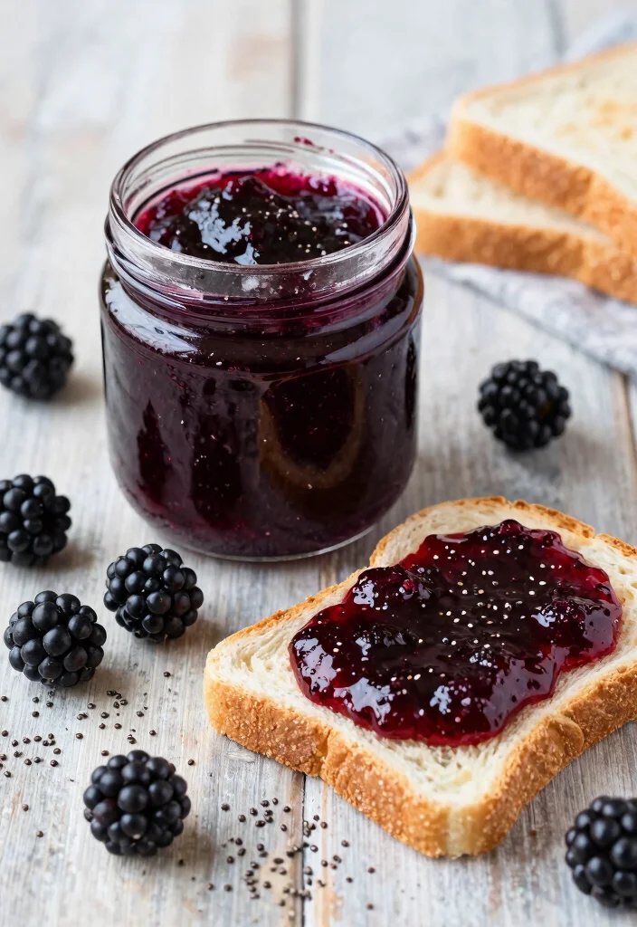 18 Healthy Vegan Meal Prep Recipes for Busy Professionals - 17. Blackberry Chia Jam 1