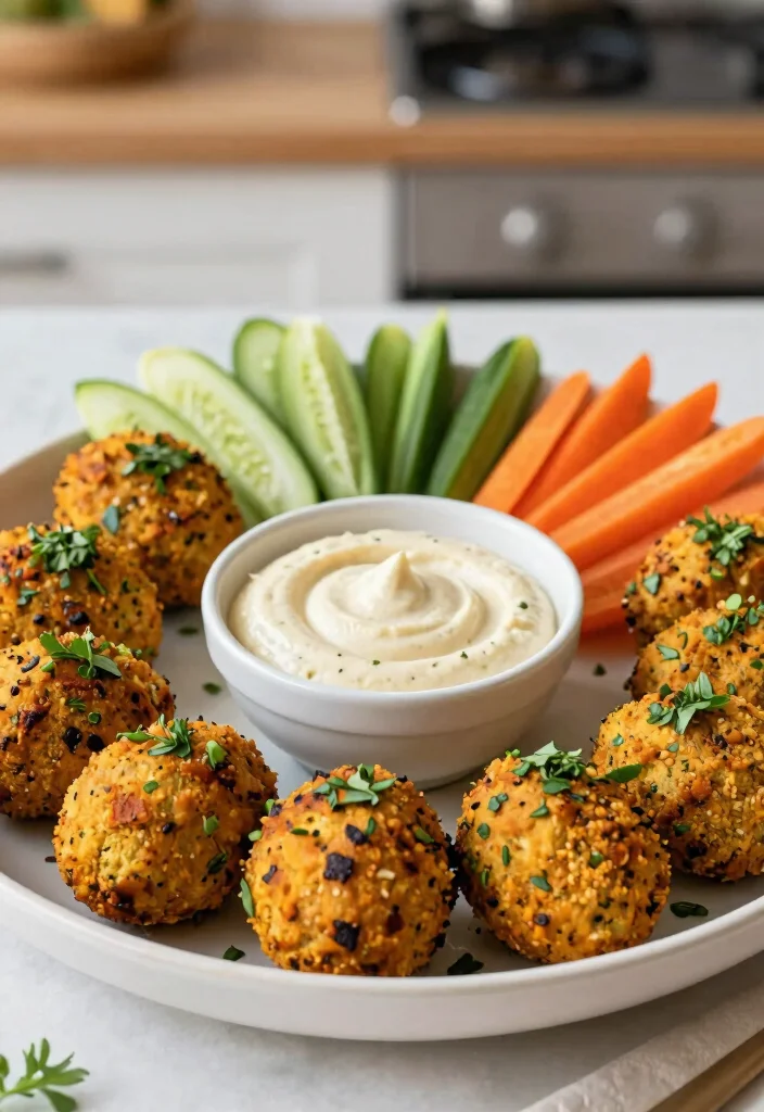 18 Healthy Vegan Meal Prep Recipes for Busy Professionals - 9. Baked Falafel 1