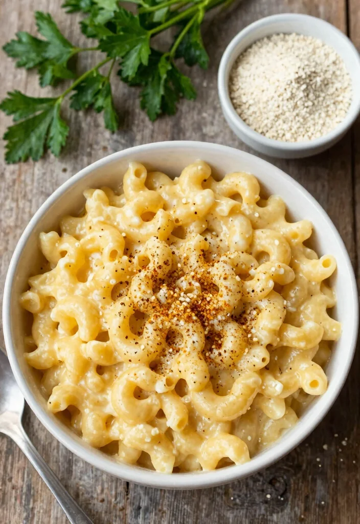 18 High Protein Vegan Meal Prep Recipes for Athletes - 16. Vegan Mac and Cheese with Nutritional Yeast 1