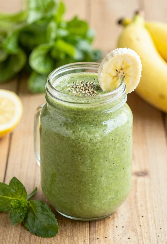 18 High Protein Vegetarian Meal Prep Recipes for Athletes - 18. Veggie-Packed Protein Smoothie 1