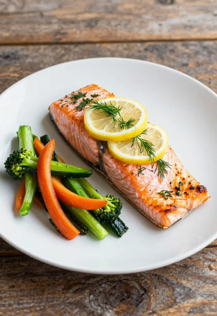 18 Keto Meal Prep Recipes for the Week - 15. Baked Salmon with Lemon and Dill 1