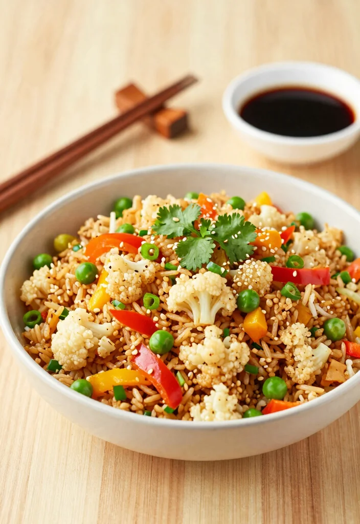 18 Keto Meal Prep Recipes for the Week - 3. Cauliflower Fried Rice 1