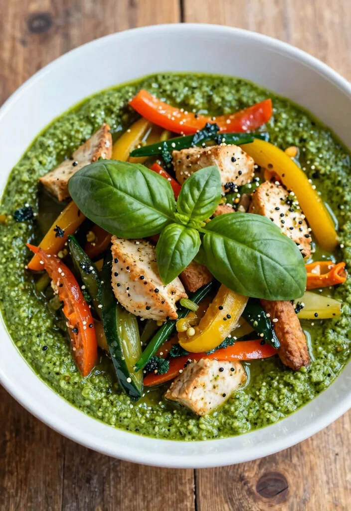 18 Keto Stir Fry Sauce Recipes Low In Carbs - 17. Basil Pesto Sauce 1