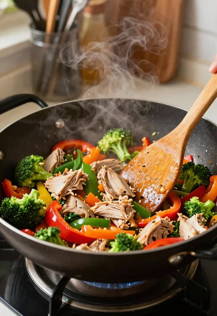 18 Leftover Turkey Stir Fry Recipes For Quick Weeknight Meals - 1. Classic Turkey and Vegetable Stir Fry 1