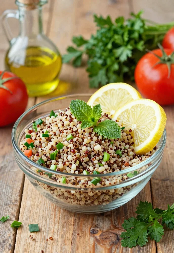 18 Mediterranean Diet Meal Prep Recipes for the Week - 1. Quinoa Tabbouleh Salad 1