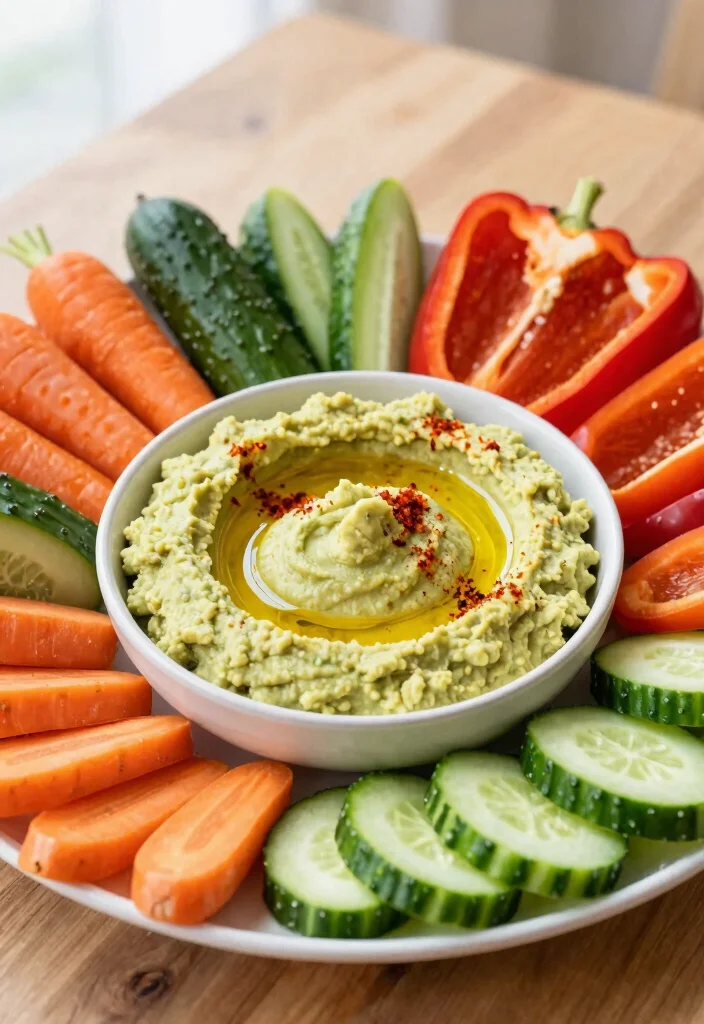 18 Mediterranean Diet Meal Prep Recipes for the Week - 13. Avocado Hummus 1