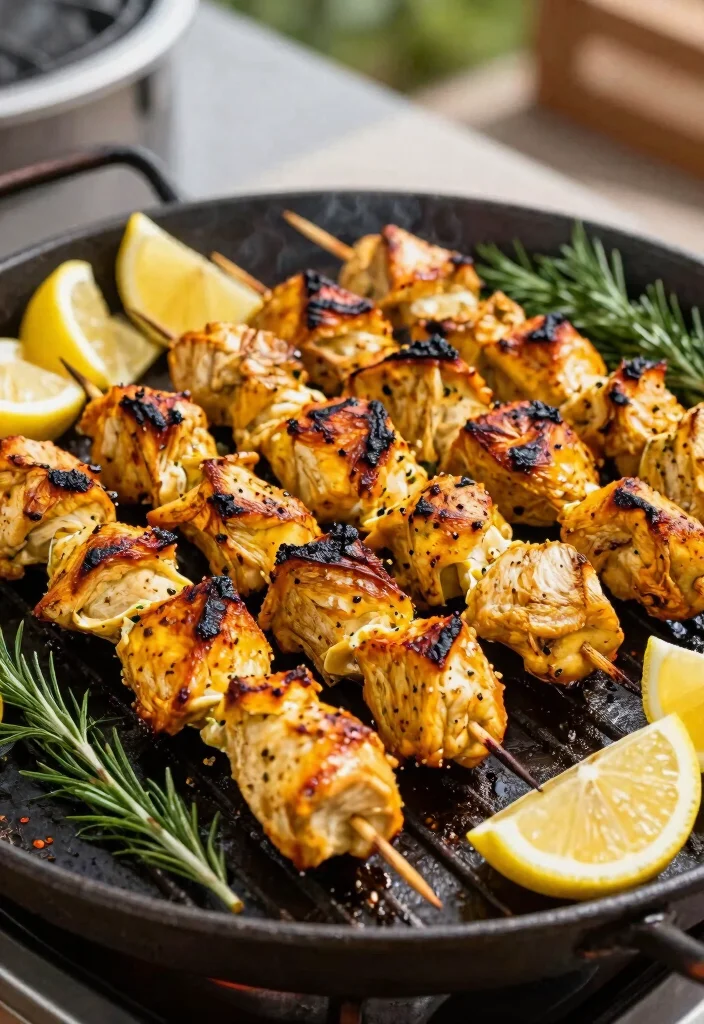 18 Mediterranean Diet Meal Prep Recipes for the Week - 17. Mediterranean Chicken Skewers 1