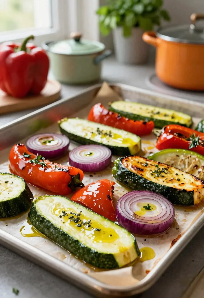 18 Mediterranean Diet Meal Prep Recipes for the Week - 3. Mediterranean Roasted Vegetables 1