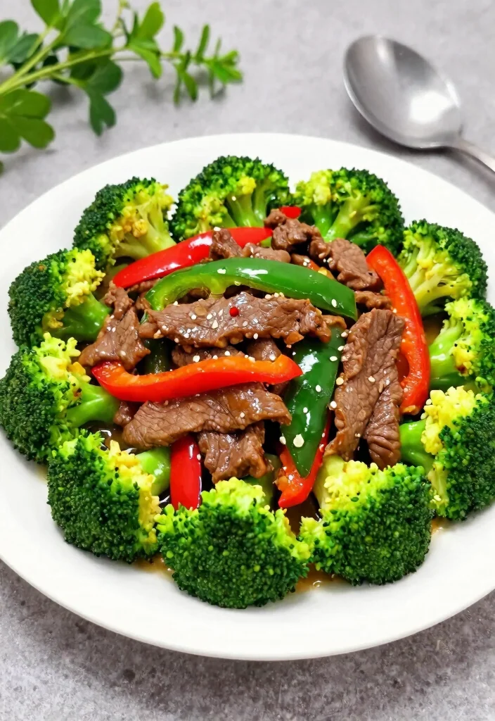 18 Pepper Steak Stir Fry Recipes With Bell Peppers - 9. Pepper Steak Stir Fry with Broccoli 1