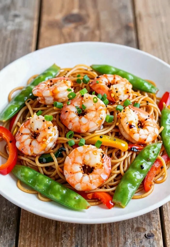 18 Shrimp Noodle Stir Fry Recipes For Quick Meals - 1. Classic Shrimp Chow Mein 1