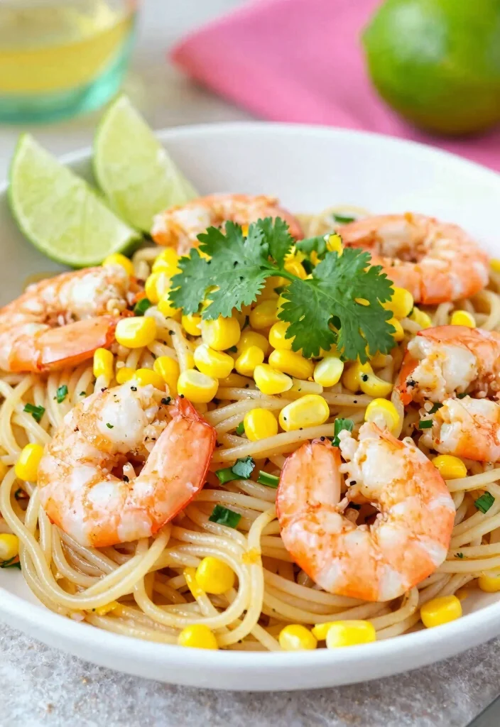 18 Shrimp Noodle Stir Fry Recipes For Quick Meals - 15. Cilantro Lime Shrimp Noodles 1