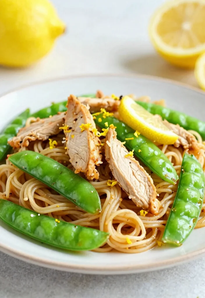 18 Teriyaki Noodle Stir Fry Recipes With Bold Flavor - 11. Lemon Teriyaki Chicken Noodle Stir Fry 1