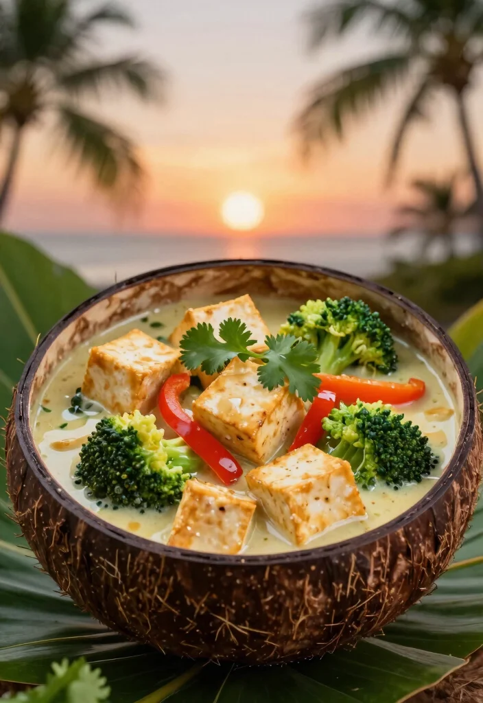 18 Tofu Veggie Stir Fry Recipes Easy And Healthy - 10. Coconut Curry Tofu Stir Fry 1