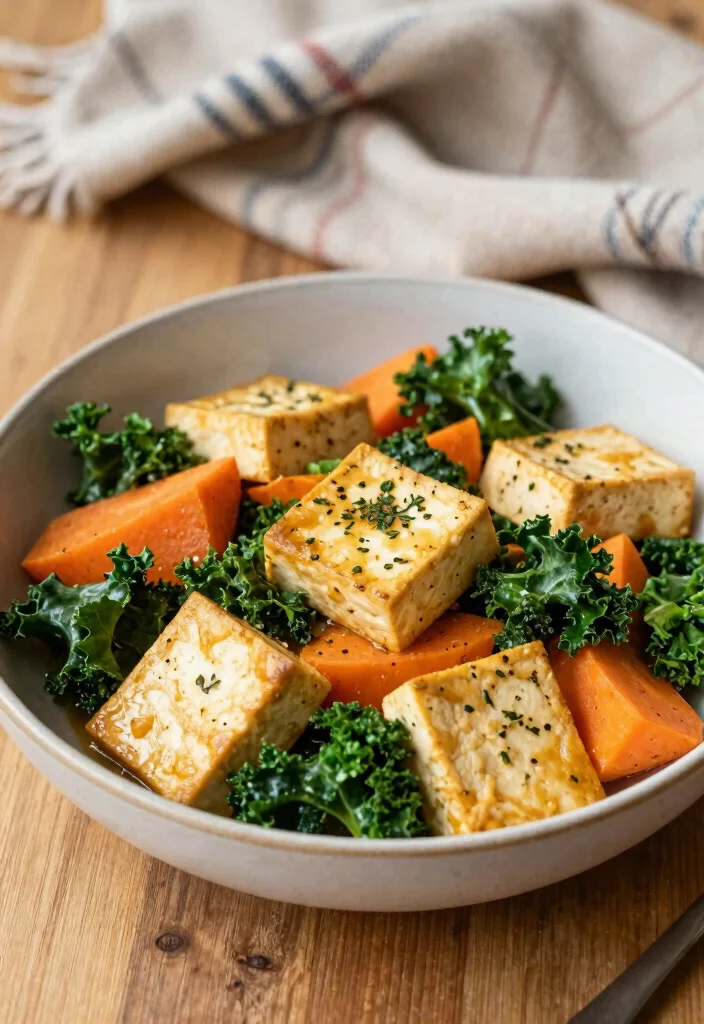 18 Tofu Veggie Stir Fry Recipes Easy And Healthy - 16. Winter Vegetable Tofu Stir Fry 1