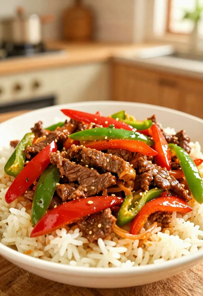 19 Beef Stir Fry Recipes For Busy Weeknights - 15. Beef and Bell Pepper Stir Fry 1