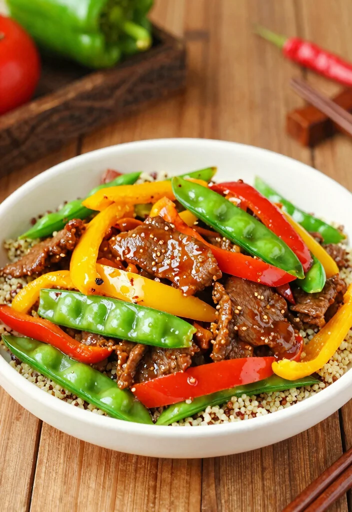 19 Beef Stir Fry Recipes For Busy Weeknights - 2. Sweet and Spicy Beef Stir Fry 1