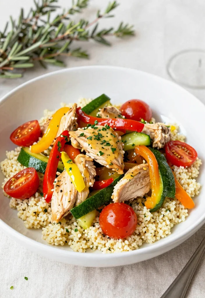 19 Chicken Stir Fry Recipes With Fresh Vegetables - 10. Mediterranean Chicken Stir Fry 1