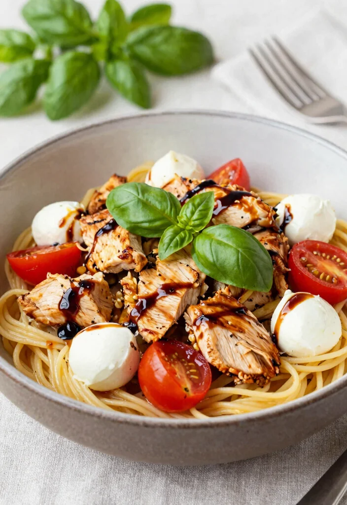 19 Chicken Stir Fry Recipes With Fresh Vegetables - 11. Caprese Chicken Stir Fry 1