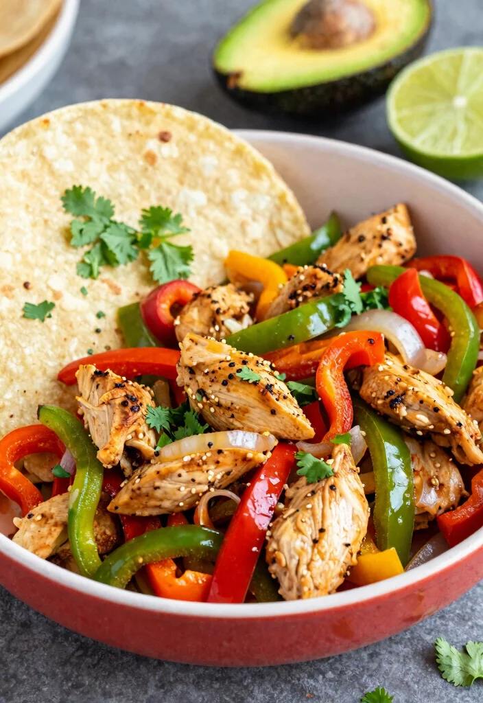 19 Chicken Stir Fry Recipes With Fresh Vegetables - 12. Chicken Fajita Stir Fry 1