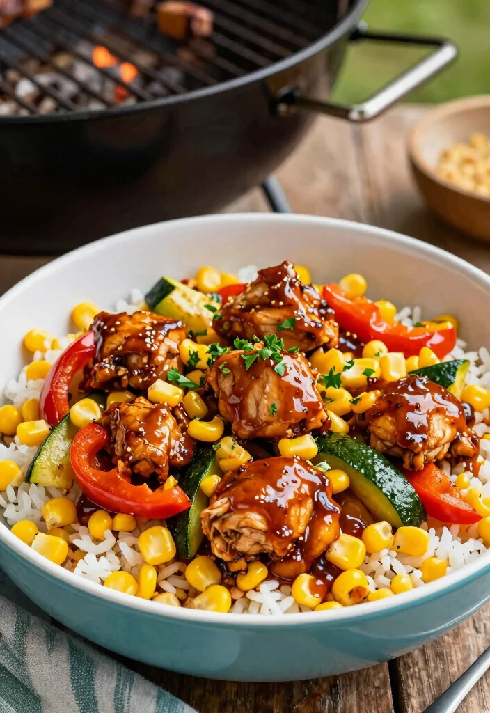 19 Chicken Stir Fry Recipes With Fresh Vegetables - 8. BBQ Chicken Stir Fry 1