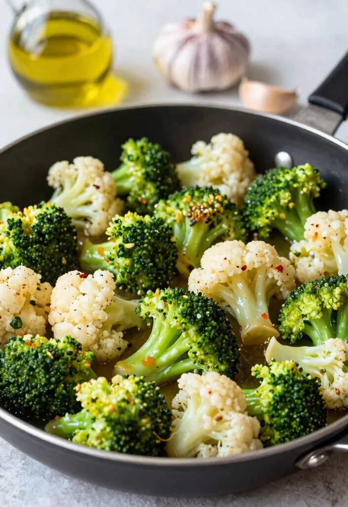 19 Healthy Stir Fry Recipes For Clean Eating At Home - 17. Broccoli and Cauliflower Stir Fry 1
