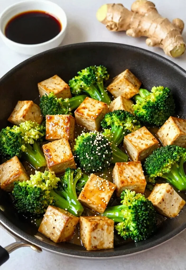 19 Healthy Stir Fry Recipes For Clean Eating At Home - 2. Tofu and Broccoli Stir Fry 1