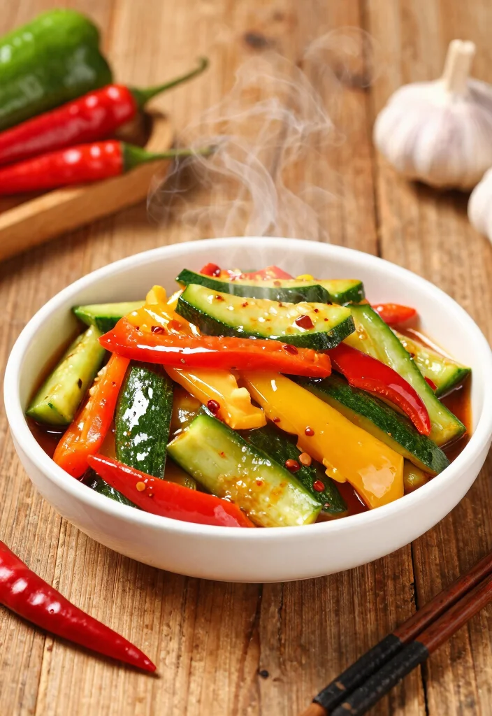 19 Healthy Stir Fry Recipes For Clean Eating At Home - 3. Spicy Szechuan Vegetable Stir Fry 1