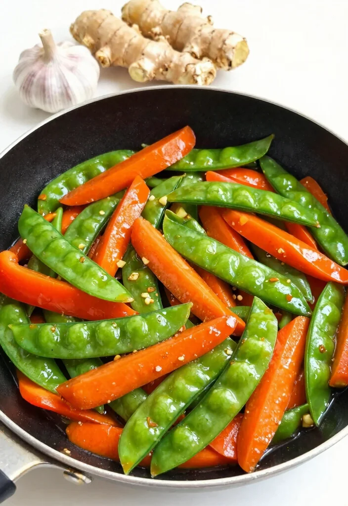 19 Healthy Stir Fry Recipes For Clean Eating At Home - 5. Garlic Ginger Vegetable Stir Fry 1
