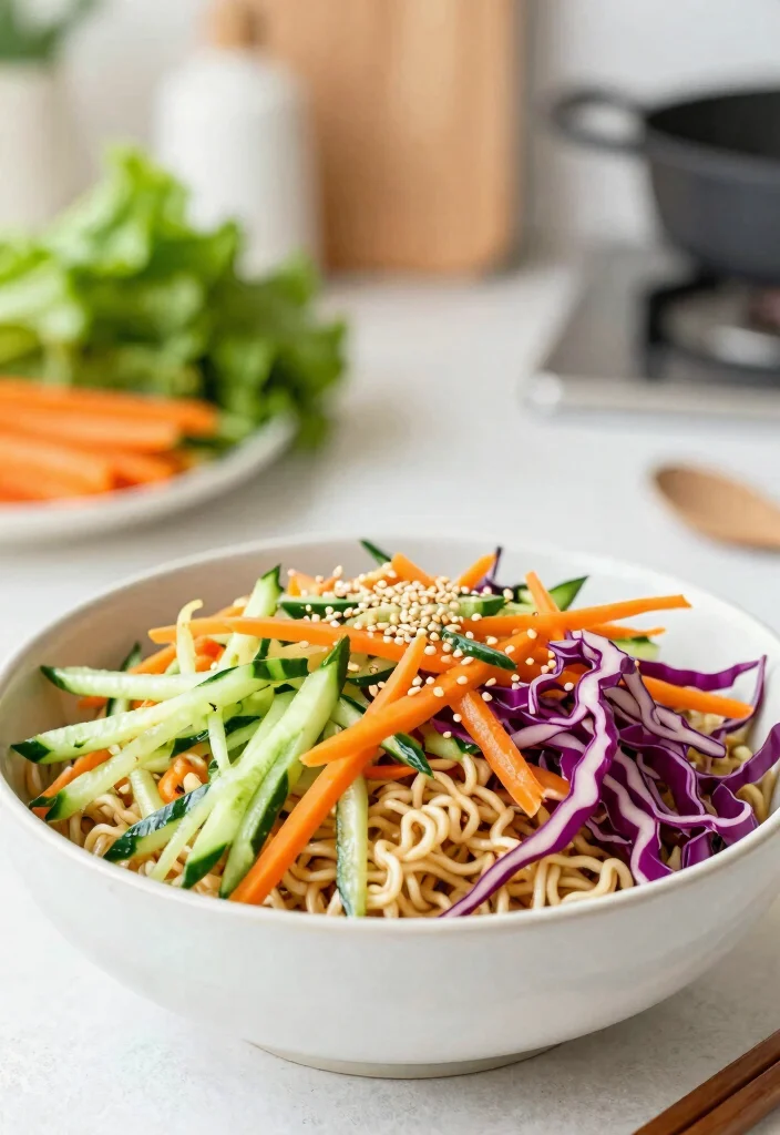 19 Ramen Stir Fry Recipes For Fast Homemade Dinners - 14. Ramen Salad Stir Fry 1