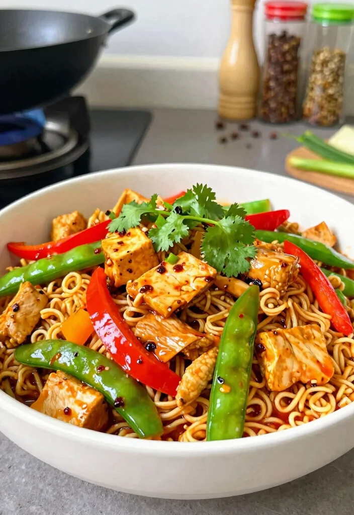 19 Ramen Stir Fry Recipes For Fast Homemade Dinners - 16. Szechuan Ramen Stir Fry 1