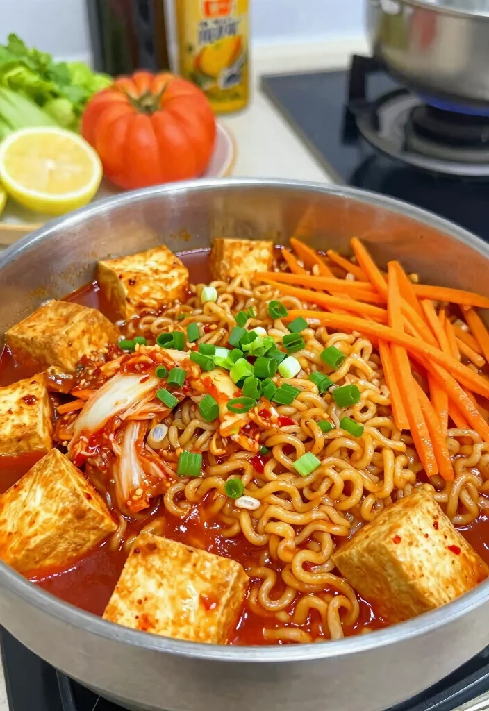 19 Ramen Stir Fry Recipes For Fast Homemade Dinners - 18. Kimchi Ramen Stir Fry 1
