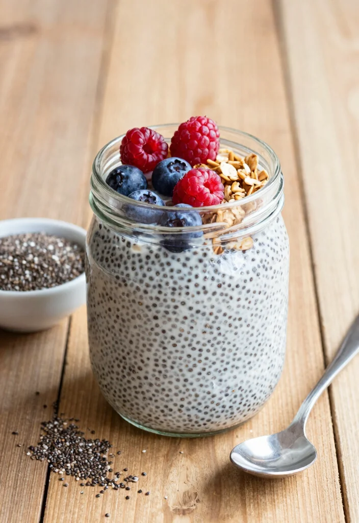 20 Breakfast Meal Prep Ideas for Busy Mornings - 6. Chia Seed Pudding 1