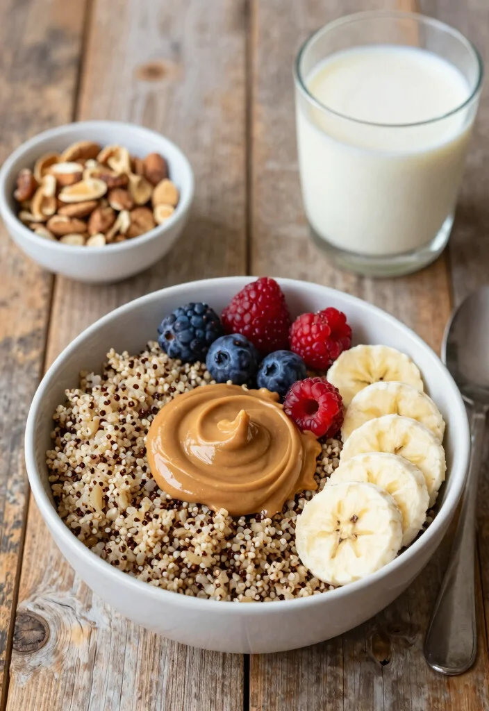 20 Breakfast Meal Prep Ideas for Busy Mornings - 8. Quinoa Breakfast Bowls 1