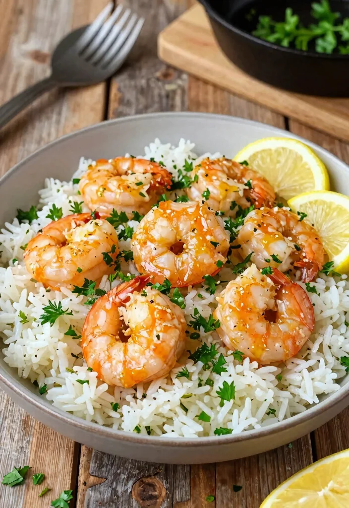 20 Bulking Meal Prep Recipes for Men: Sustainable Seafood Edition - 1. Garlic Lemon Butter Shrimp 1