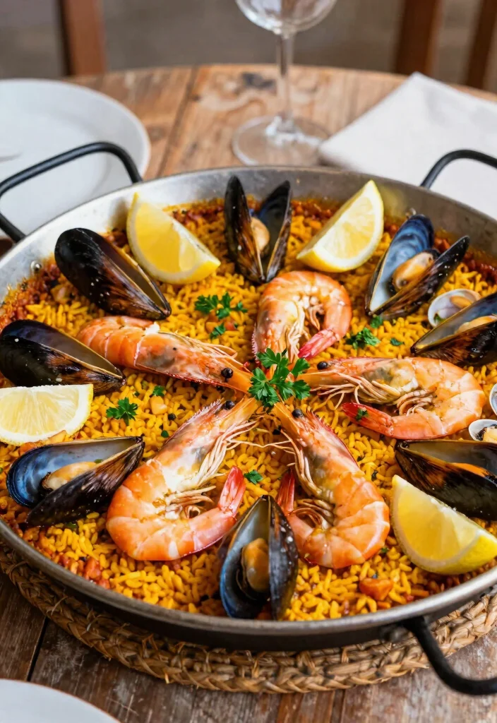 20 Bulking Meal Prep Recipes for Men: Sustainable Seafood Edition - 18. Seafood Paella 1