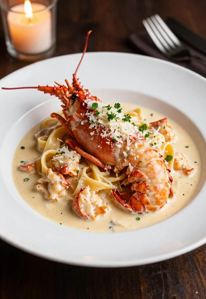 20 Bulking Meal Prep Recipes for Men: Sustainable Seafood Edition - 19. Creamy Lobster Pasta 1